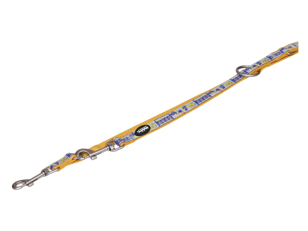 Nobby STYLE vodítko přepínací oranžové nylon XS-S 2m 15mm z kategorie Chovatelské potřeby a krmiva pro psy > Obojky, vodítka a postroje pro psy > Vodítka pro psy > Klasická vodítka pro psy