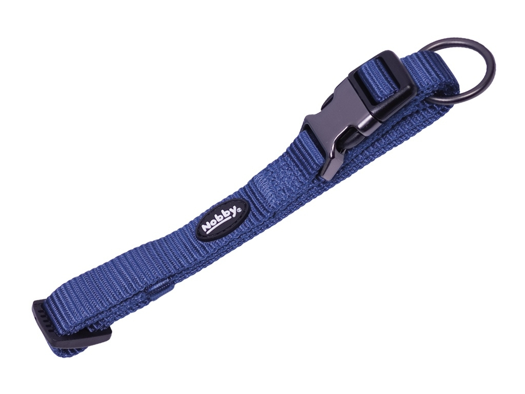 Nobby CLASSIC COMFORT obojek nylon modrý S-M 40-55cm z kategorie Chovatelské potřeby a krmiva pro psy > Obojky, vodítka a postroje pro psy > Obojky pro psy
