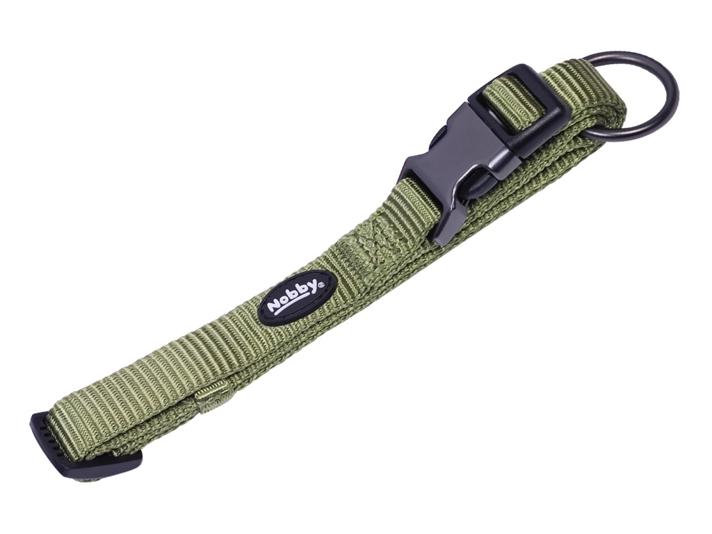 Nobby CLASSIC COMFORT obojek nylon zelený S-M 40-55cm z kategorie Chovatelské potřeby a krmiva pro psy > Obojky, vodítka a postroje pro psy > Obojky pro psy