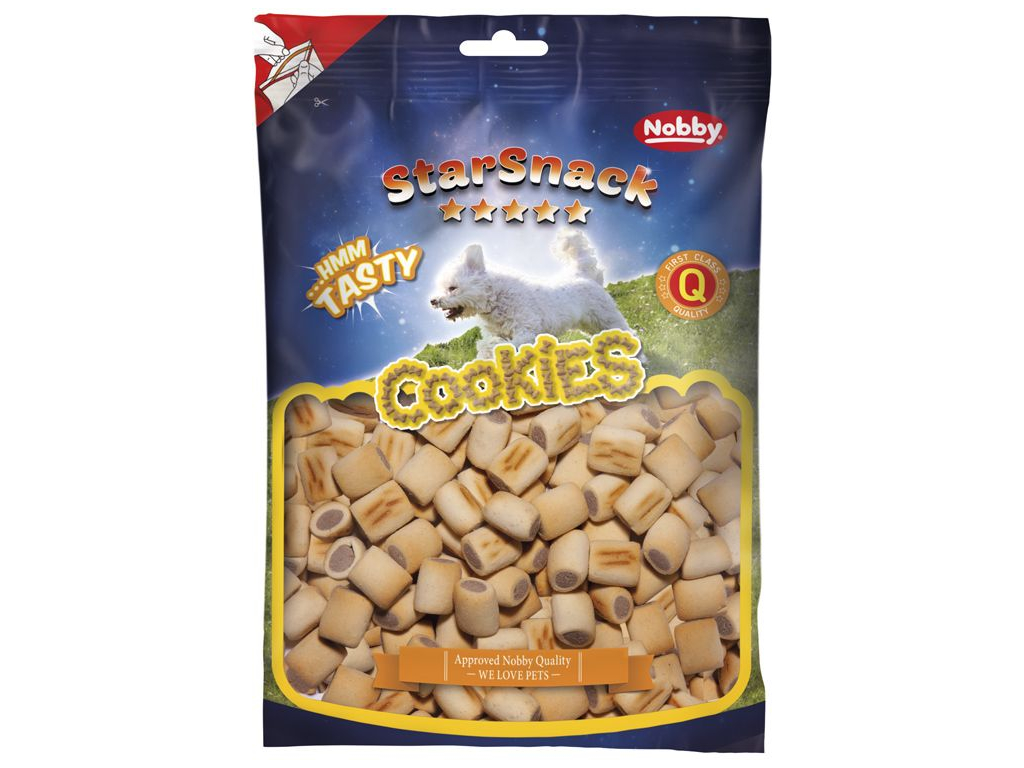 Nobby StarSnack Cookies Duo Mini pečené pamlsky 500g z kategorie Chovatelské potřeby a krmiva pro psy > Pamlsky pro psy > Piškoty, sušenky pro psy