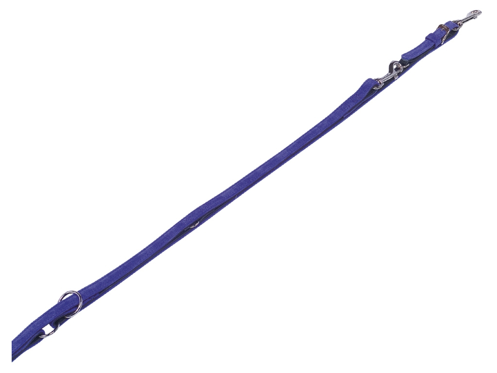 Nobby VELOURS vodítko ze semišové kůže L-XL 2 m fialová z kategorie Chovatelské potřeby a krmiva pro psy > Obojky, vodítka a postroje pro psy > Vodítka pro psy > Klasická vodítka pro psy