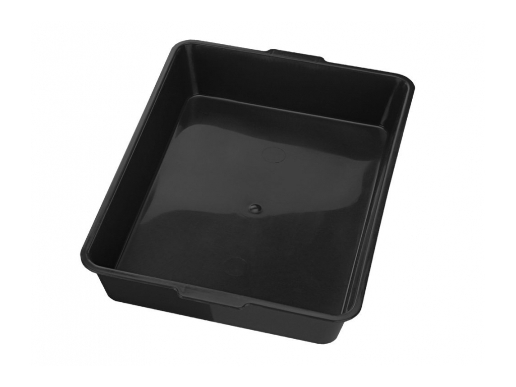 Nobby Economy toaleta 44 x 31 x 8 cm černá z kategorie Chovatelské potřeby a krmiva pro kočky > Toalety, steliva pro kočky > Kočičí toalety
