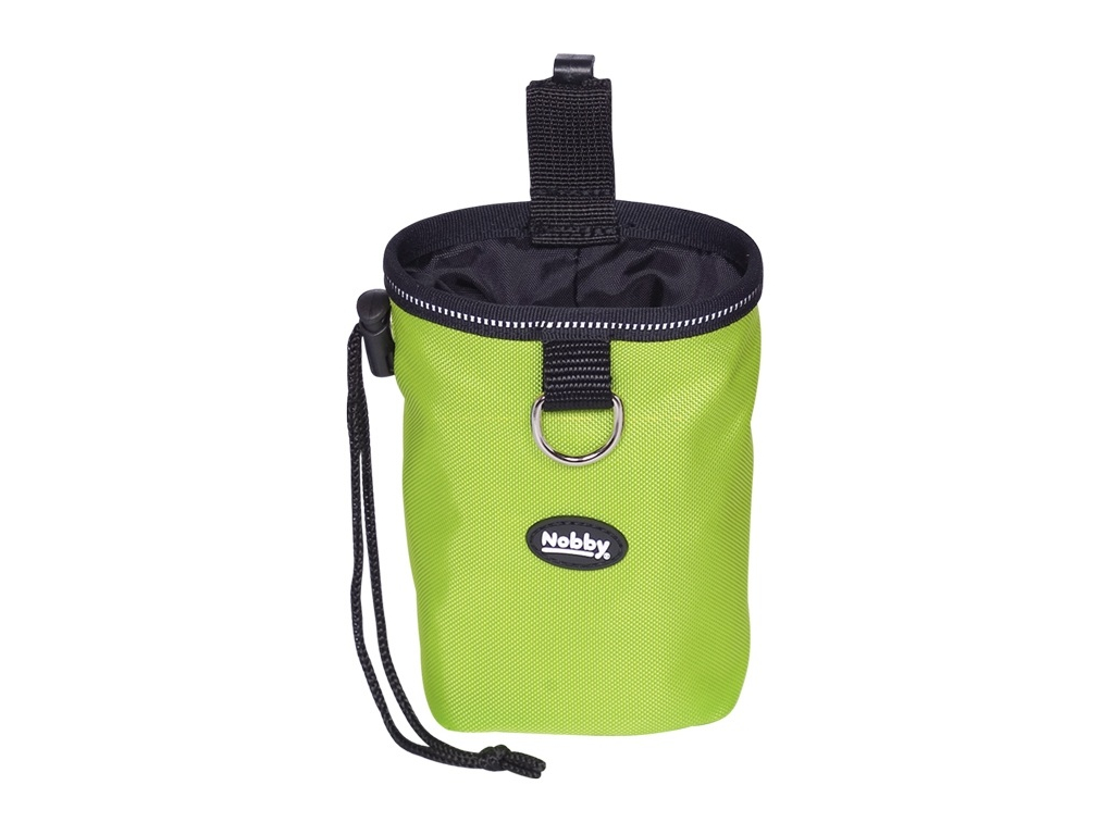 Nobby RIO pamlskovník neonově zelený 11 x 14 cm z kategorie Chovatelské potřeby a krmiva pro psy > Doplňky pro výcvik a sport psů > Pamlskovníky, tašky pro psy