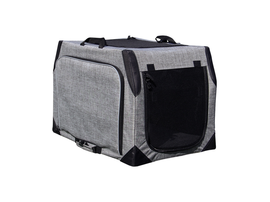 Nobby multifunkční nylonový box S kennelka EXTEND do 10 kg šedá z kategorie Chovatelské potřeby a krmiva pro psy > Cestování se psem > Nylonové boxy pro psy