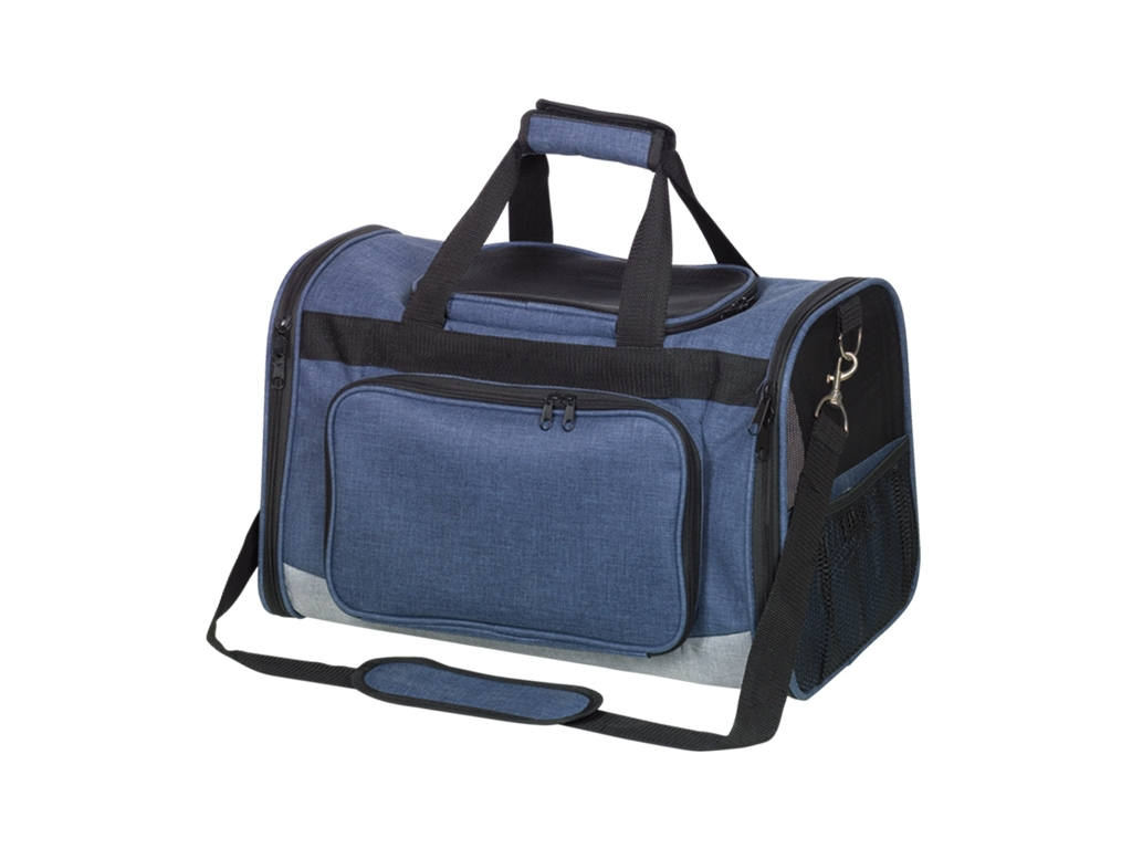 Nobby cestovní taška NADOR M do 7 kg modrá 46x28x29cm z kategorie Chovatelské potřeby a krmiva pro kočky > Přepravky, tašky pro kočky