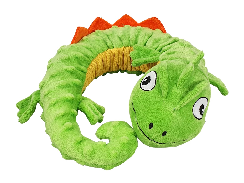Nobby hračka pro psy stočený chameleon 25cm z kategorie Chovatelské potřeby a krmiva pro psy > Hračky pro psy > Plyšové hračky pro psy
