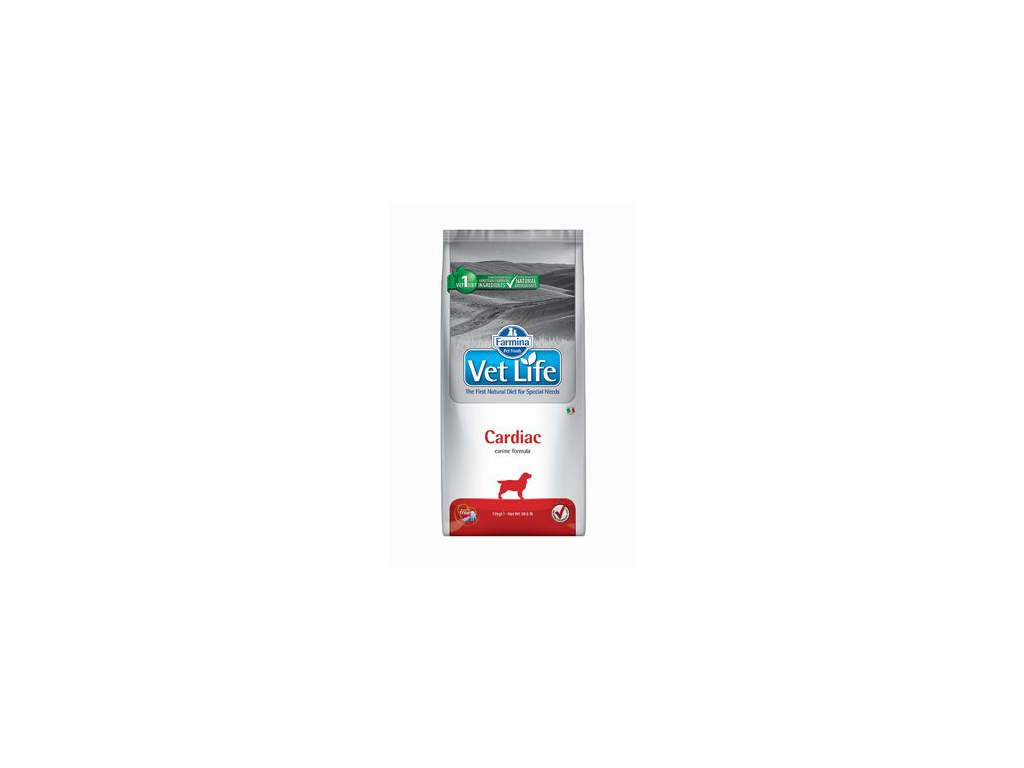 Vet Life Natural DOG Cardiac 10kg z kategorie Chovatelské potřeby a krmiva pro psy > Krmiva pro psy > Veterinární diety pro psy