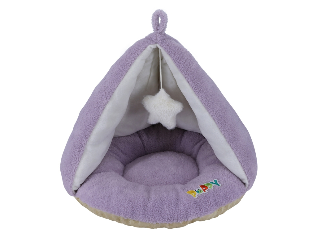 Nobby PUPPY plyšový stan pro psy růžová 50x37cm z kategorie Chovatelské potřeby a krmiva pro psy > Pelíšky a dvířka pro psy > Kukaně a iglú pro psy