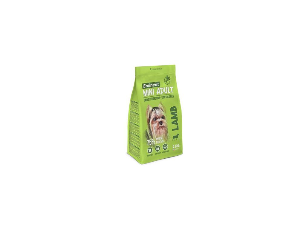 Eminent Dog Adult Mini Lamb 2kg z kategorie Chovatelské potřeby a krmiva pro psy > Krmiva pro psy > Granule pro psy
