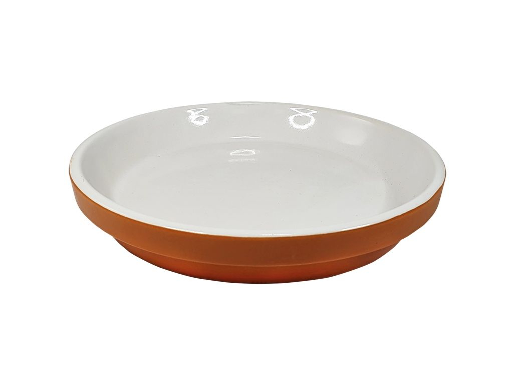 Nobby hliněná miska nízká 22cm 500ml z kategorie Chovatelské potřeby pro ptáky a papoušky > Misky, napaječky pro papoušky > Misky pro papoušky