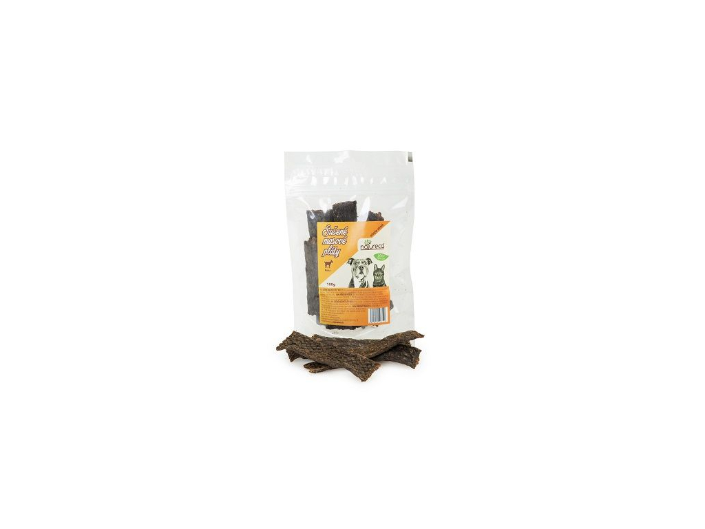 NATURECA 100% Masové pláty Koza pochoutka pro psy a kočky 100g z kategorie Chovatelské potřeby a krmiva pro kočky > Krmivo a pamlsky pro kočky > Pamlsky pro kočky
