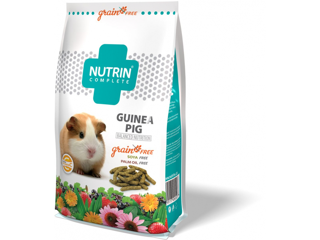 NUTRIN Complete Grain Free Morče 1500g z kategorie Chovatelské potřeby a krmiva pro hlodavce a malá zvířata > Krmiva pro hlodavce a malá zvířata
