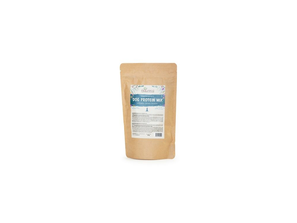 Natureca Dog protein mix doplněk bílkovin pro psy 250g z kategorie Chovatelské potřeby a krmiva pro psy > Vitamíny a léčiva pro psy > Pohybový aparát u psů