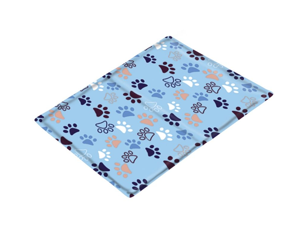 Nobby chladicí podložka pro zvířata LISSI M 65x50cm modrá z kategorie Chovatelské potřeby a krmiva pro psy > Pelíšky a dvířka pro psy > Chladící podložky pro psy