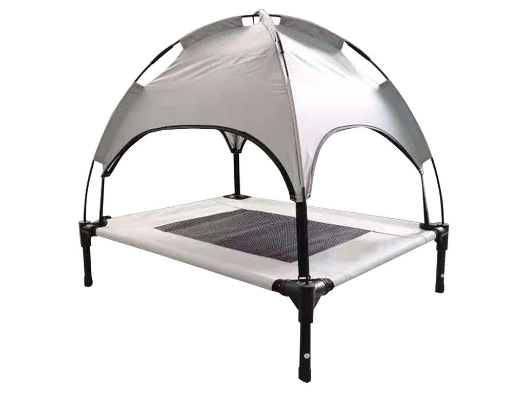 Nobby lehátko pro psa se stříškou proti slunci 76x61x76cm z kategorie Chovatelské potřeby a krmiva pro psy > Pelíšky a dvířka pro psy > Lehátka, stany pro psy