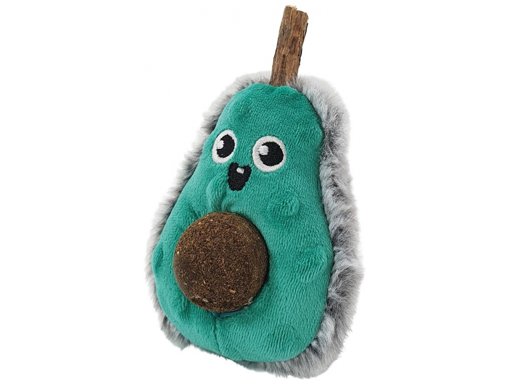 Nobby hračka pro kočky Avokado s Matatabi 13 cm z kategorie Chovatelské potřeby a krmiva pro kočky > Hračky pro kočky > Hračky s matatabi pro kočky