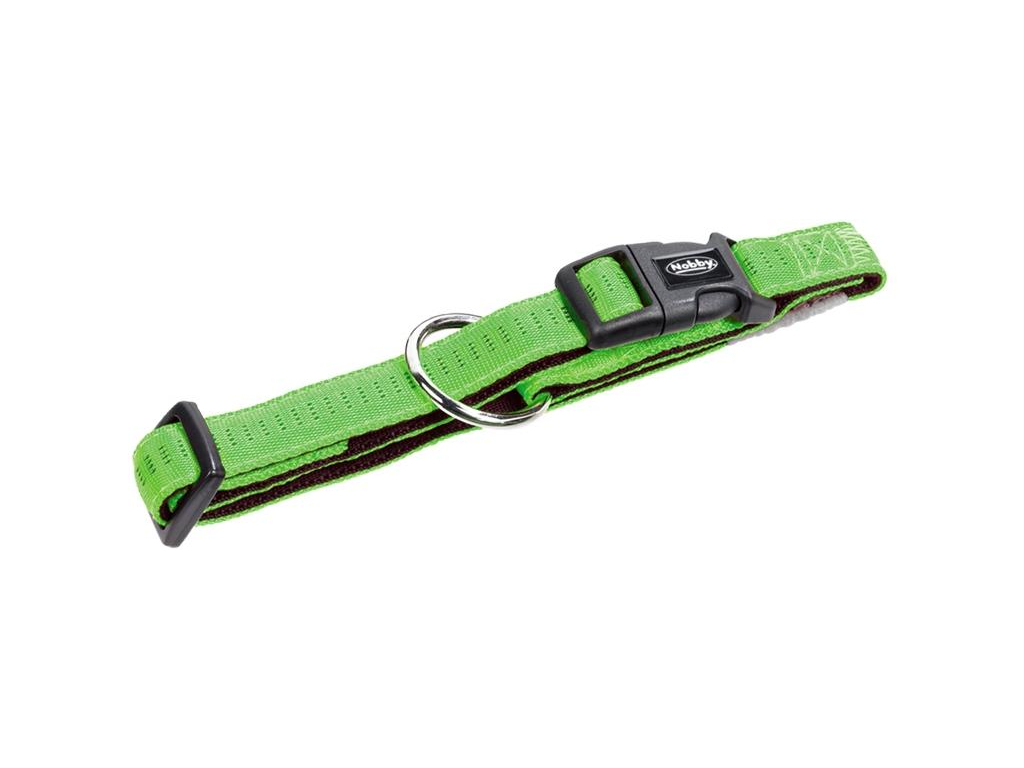 Nobby SOFT GRIP obojek XS 20-30cm / 10mm zelená z kategorie Chovatelské potřeby a krmiva pro psy > Obojky, vodítka a postroje pro psy > Obojky pro psy