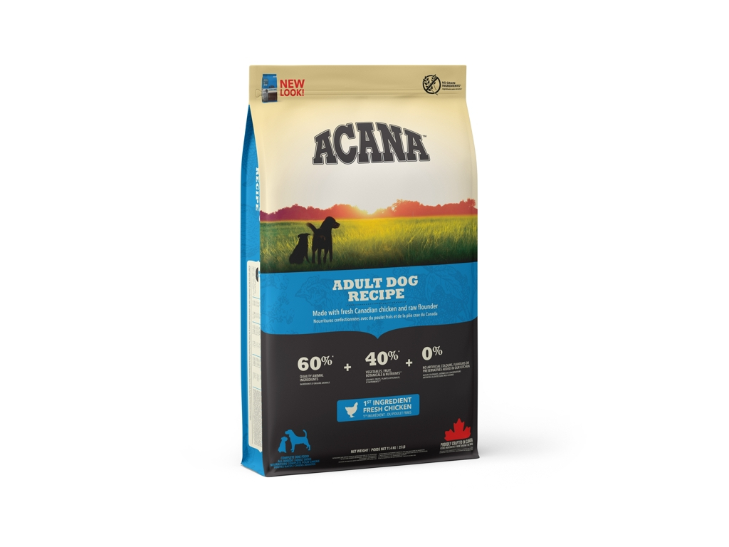 Acana Adult Dog Recipe 11,4 kg z kategorie Chovatelské potřeby a krmiva pro psy > Krmiva pro psy > Granule pro psy