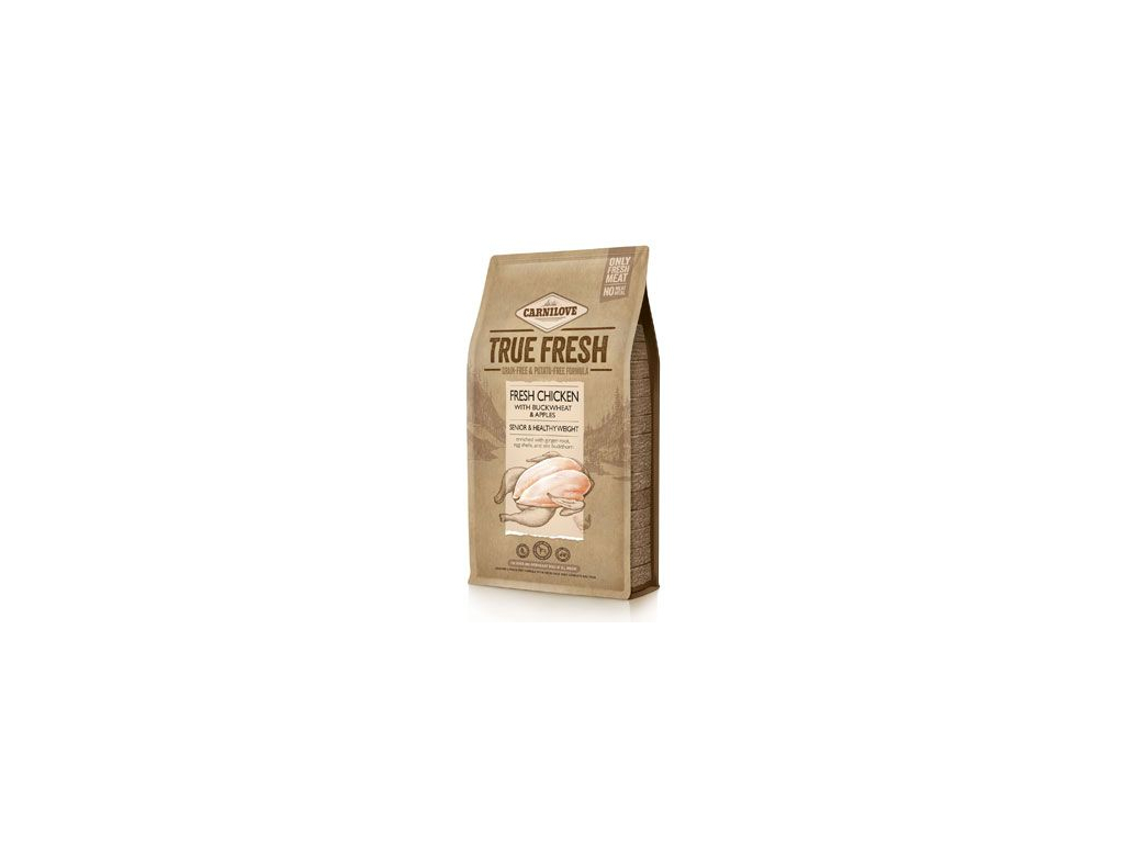 Carnilove True Fresh Chicken Senior & Healthy Weight 1,4 kg z kategorie Chovatelské potřeby a krmiva pro psy > Krmiva pro psy > Granule pro psy