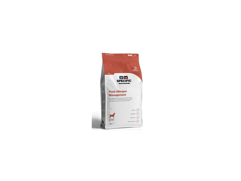 Specific CDD Food Allergy Management 12kg pes z kategorie Chovatelské potřeby a krmiva pro psy > Krmiva pro psy > Veterinární diety pro psy