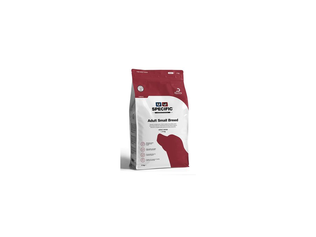 Specific CXD-S Adult Small Breed 4kg pes z kategorie Chovatelské potřeby a krmiva pro psy > Krmiva pro psy > Veterinární diety pro psy