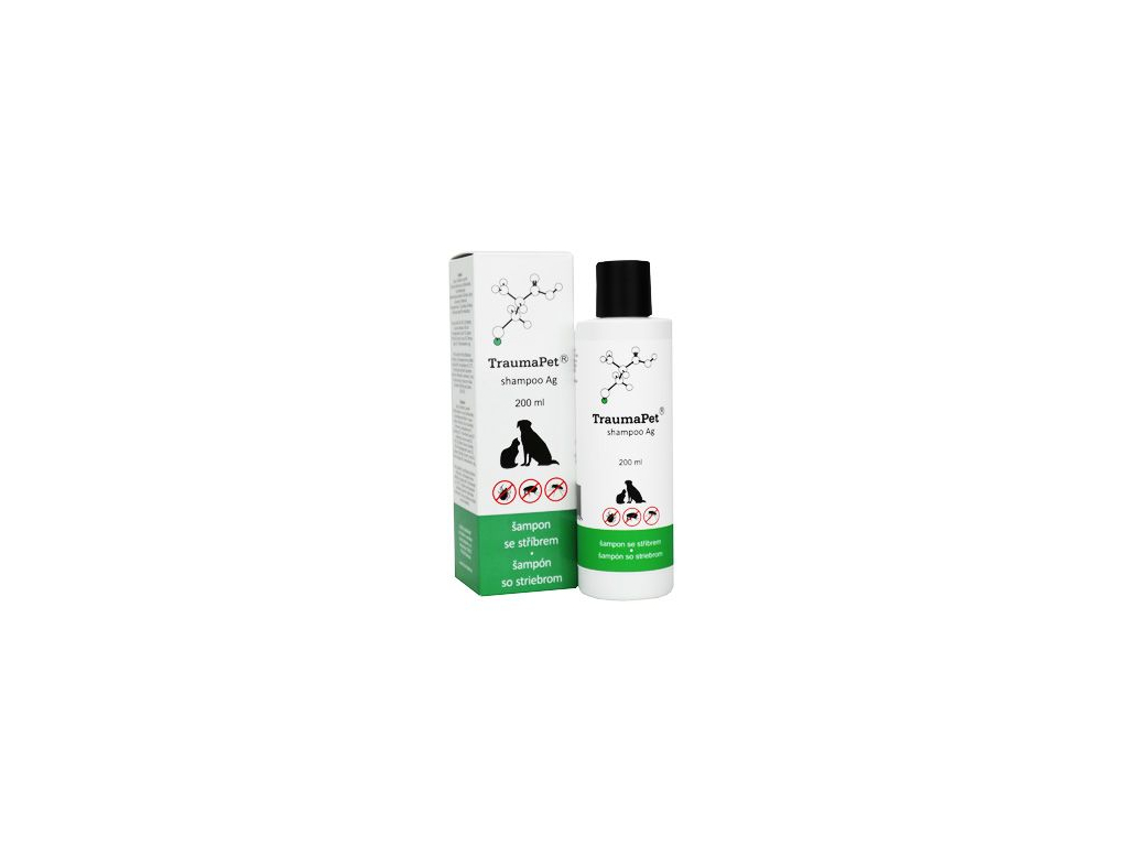 TraumaPet shampoo Ag 200ml z kategorie Chovatelské potřeby a krmiva pro psy > Hygiena a kosmetika psa > Šampóny a spreje pro psy