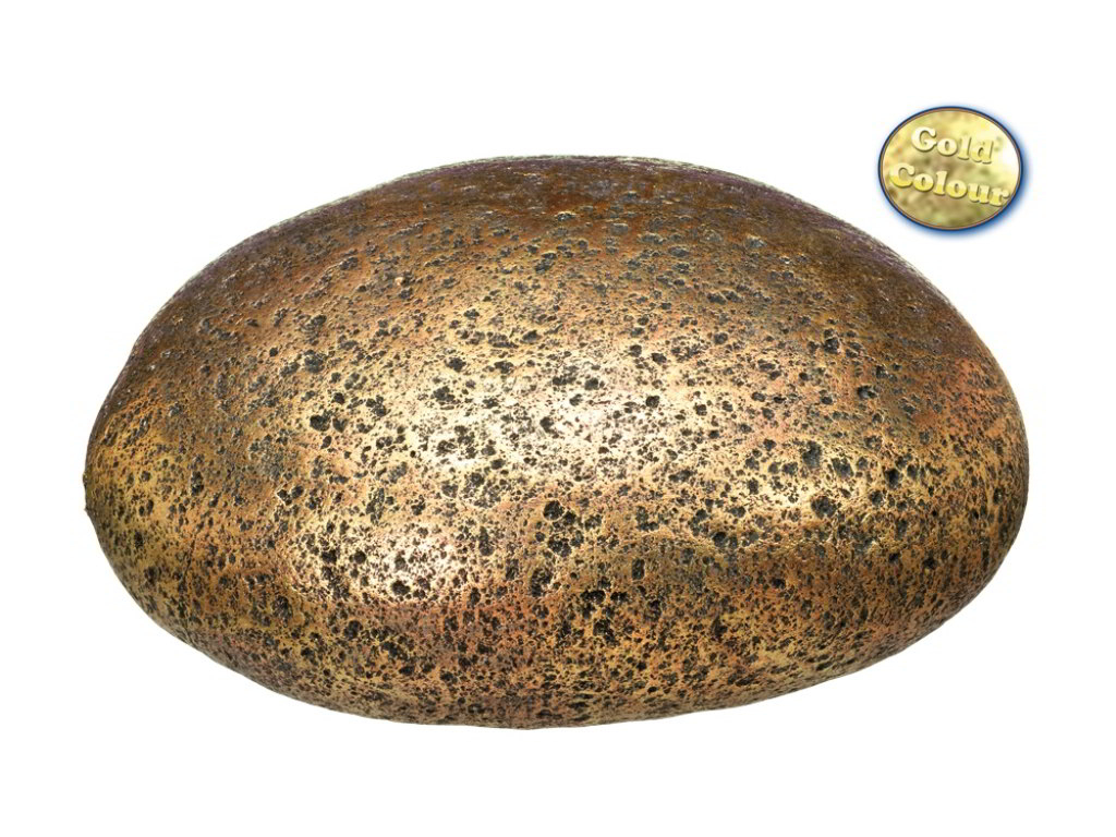 Nobby akvarijní dekorace kámen zlaté barvy 21 x 19 x 10 cm z kategorie Akvaristické a teraristické potřeby > Dekorace do akvária > Zlaté akvarijní dekorace