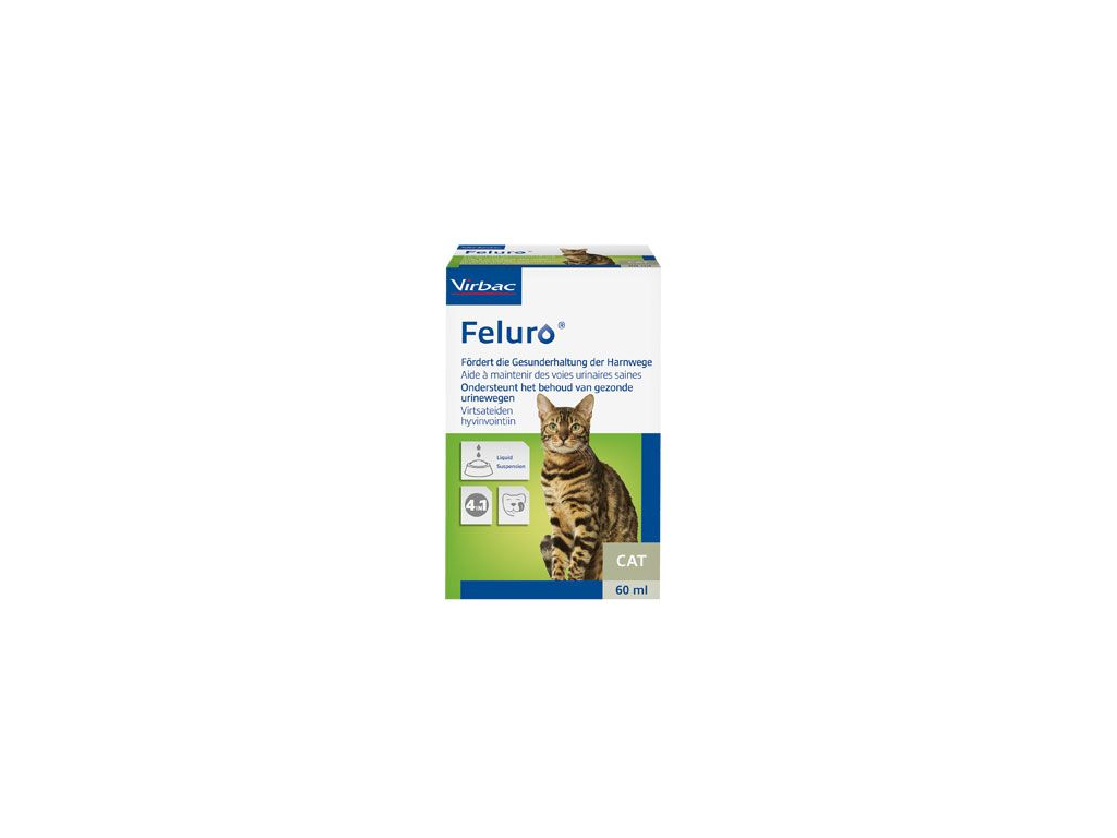 Feluro pro kočky 60ml z kategorie Chovatelské potřeby a krmiva pro kočky > Vitamíny a léčiva pro kočky > Ledviny a játra koček