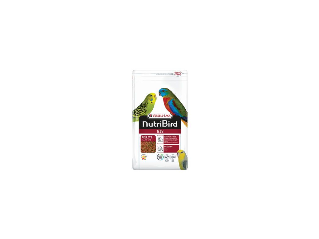 Versele Laga Nutribird B18 pro papoušky 10kg z kategorie Chovatelské potřeby pro ptáky a papoušky > Krmivo pro papoušky