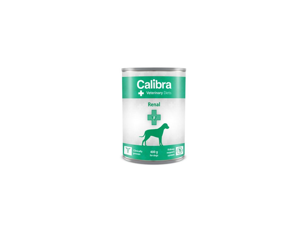 Calibra VD Dog konz. Renal 400g z kategorie Chovatelské potřeby a krmiva pro psy > Krmiva pro psy > Veterinární diety pro psy