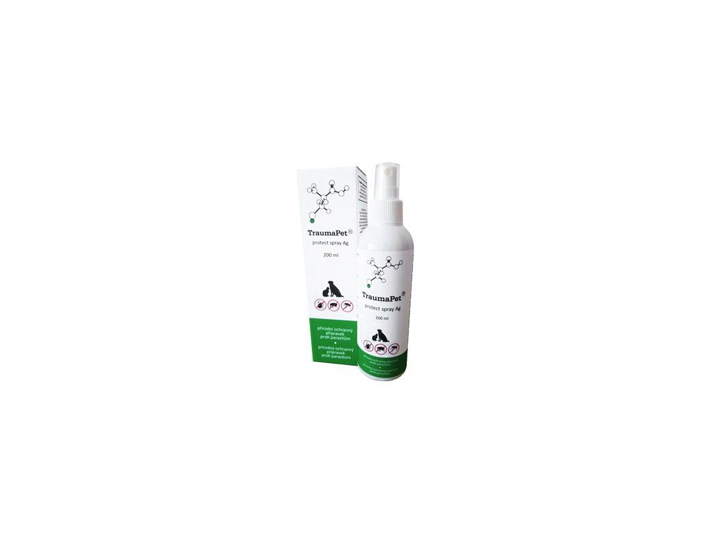 TraumaPet protect spray Ag 200ml z kategorie Chovatelské potřeby a krmiva pro psy > Vitamíny a léčiva pro psy > Kůže a srst psů