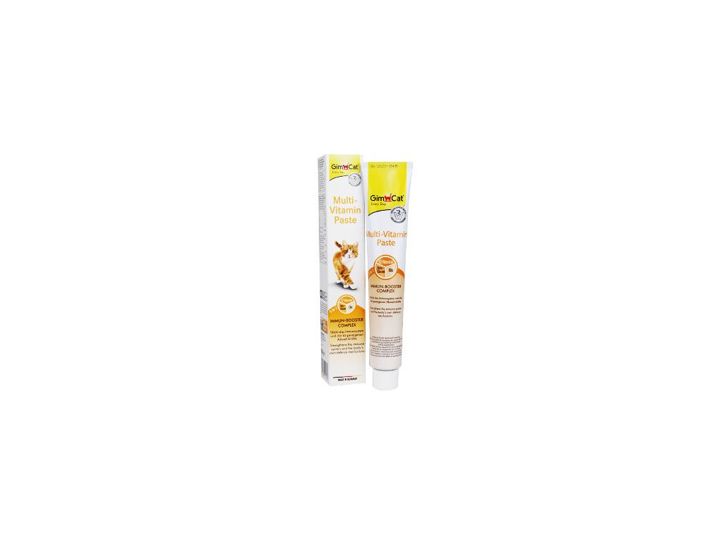Gimcat Pasta Multi-Vitamin plus 100g z kategorie Chovatelské potřeby a krmiva pro kočky > Krmivo a pamlsky pro kočky > Pamlsky pro kočky