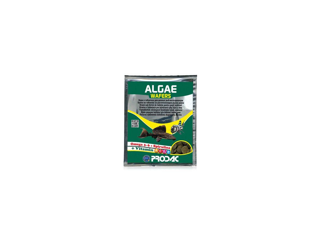 Krmivo pro ryby Prodac Algae Wafers 15g z kategorie Akvaristické a teraristické potřeby > Krmiva > Akvarijní rybičky