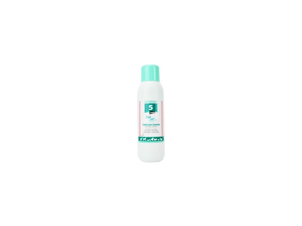 Šampon Bea Vybělovací č.5 500ml z kategorie Chovatelské potřeby a krmiva pro psy > Hygiena a kosmetika psa > Šampóny a spreje pro psy