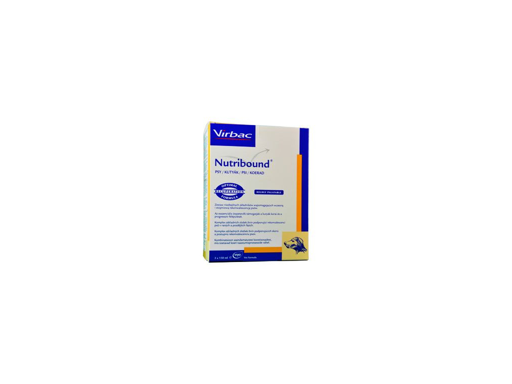 Nutribound Dog 3x150ml z kategorie Chovatelské potřeby a krmiva pro psy > Vitamíny a léčiva pro psy > Imunita, hojení ran u psů