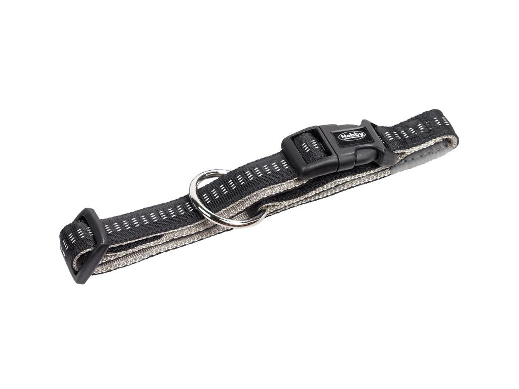 Nobby SOFT GRIP obojek S-M 30-45cm / 20mm černá z kategorie Chovatelské potřeby a krmiva pro psy > Obojky, vodítka a postroje pro psy > Obojky pro psy