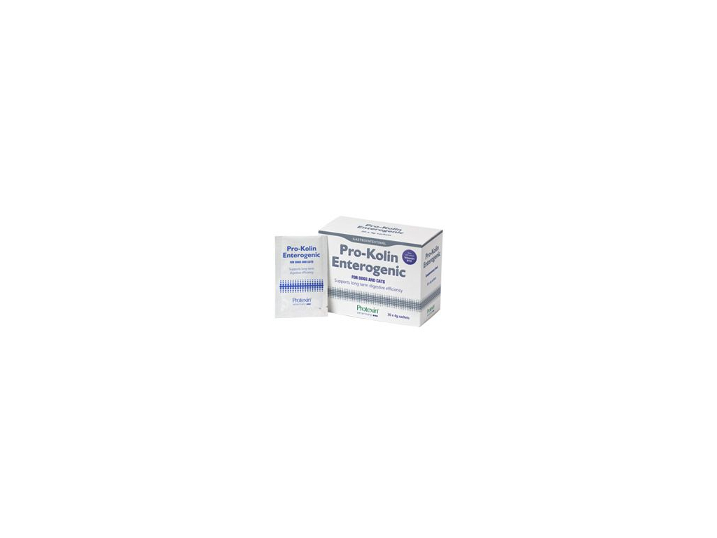 Protexin Pro-Kolin ENTEROGENIC pro psy a kočky 30x4g z kategorie Chovatelské potřeby a krmiva pro psy > Vitamíny a léčiva pro psy > Podpora trávení u psů