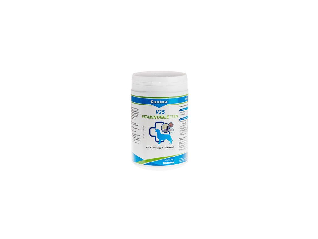 Canina V25 Vitamin Tabs 700g (210tbl.) z kategorie Chovatelské potřeby a krmiva pro psy > Vitamíny a léčiva pro psy