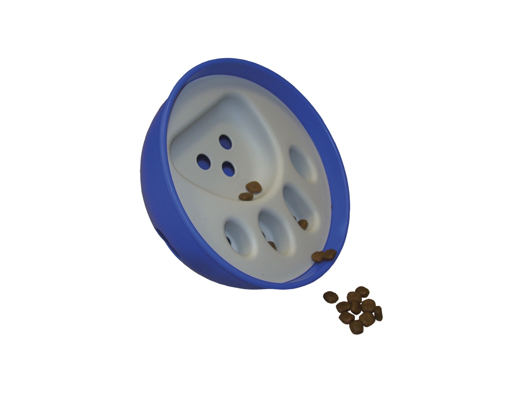Nobby interaktivní miska pro psy Kick‘N‘Feed plast 21x10cm z kategorie Chovatelské potřeby a krmiva pro psy > Misky a dávkovače pro psy > protihltací a lízací misky pro psy