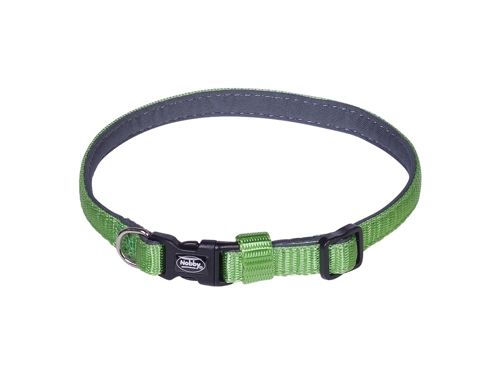 Nobby CLASSIC PRENO Mini obojek neoprenový zelená XXS-XS 13-20cm z kategorie Chovatelské potřeby a krmiva pro psy > Obojky, vodítka a postroje pro psy > Obojky pro psy