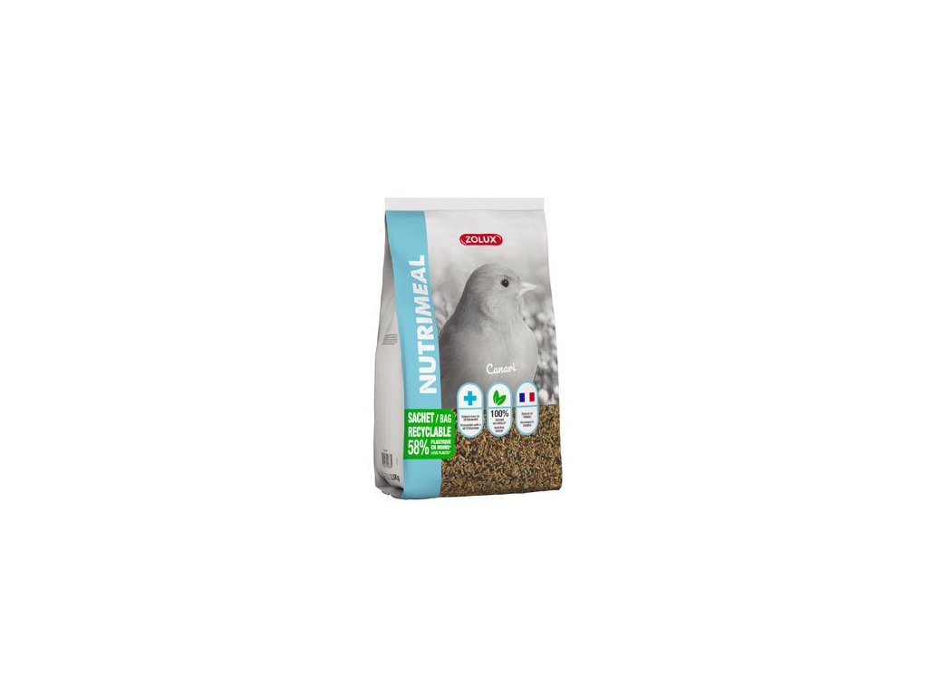 Krmivo pro kanárky NUTRIMEAL 2,5kg Zolux z kategorie Chovatelské potřeby pro ptáky a papoušky > Krmivo pro papoušky