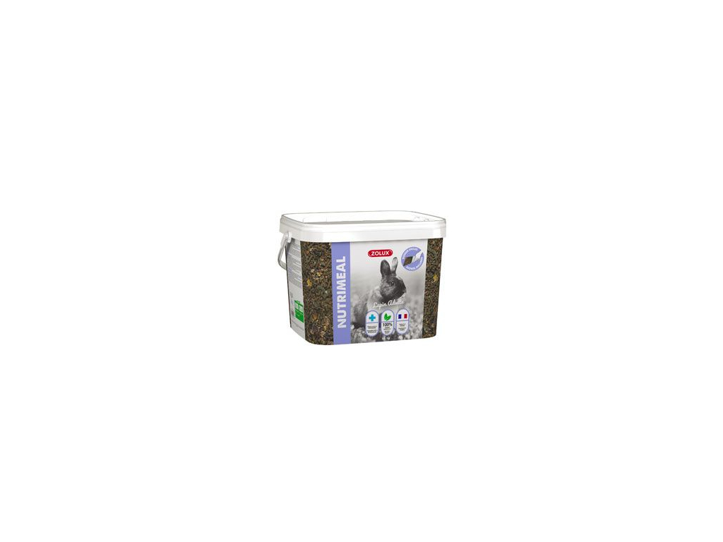 Krmivo pro králíky Adult NUTRIMEAL mix 6kg Zolux z kategorie Chovatelské potřeby a krmiva pro hlodavce a malá zvířata > Krmiva pro hlodavce a malá zvířata