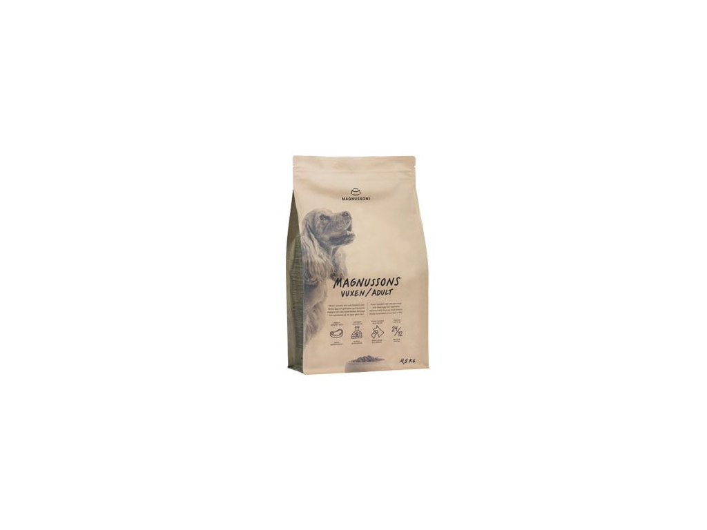 Magnusson Meat & Biscuit Adult 4,5 kg z kategorie Chovatelské potřeby a krmiva pro psy > Krmiva pro psy > Granule pro psy
