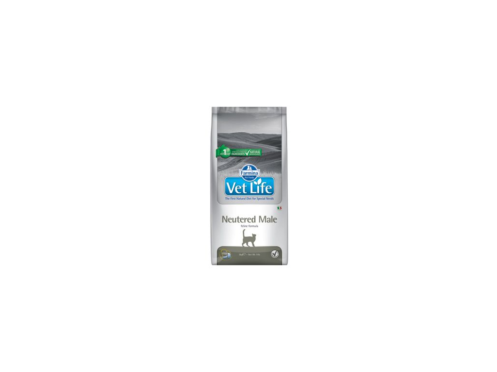 Vet Life Natural CAT Neutered Male 10kg z kategorie Chovatelské potřeby a krmiva pro kočky > Krmivo a pamlsky pro kočky > Veterinární diety pro kočky