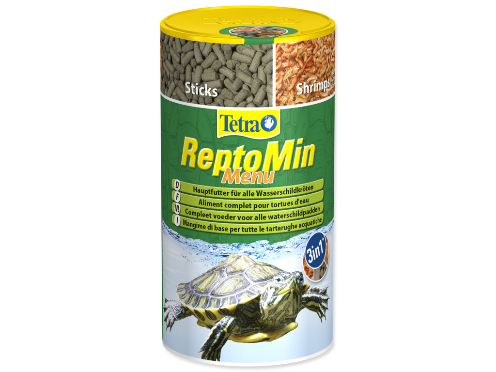 TETRA ReptoMin Menu 250 ml z kategorie Akvaristické a teraristické potřeby > Krmiva > Terarijní krmiva