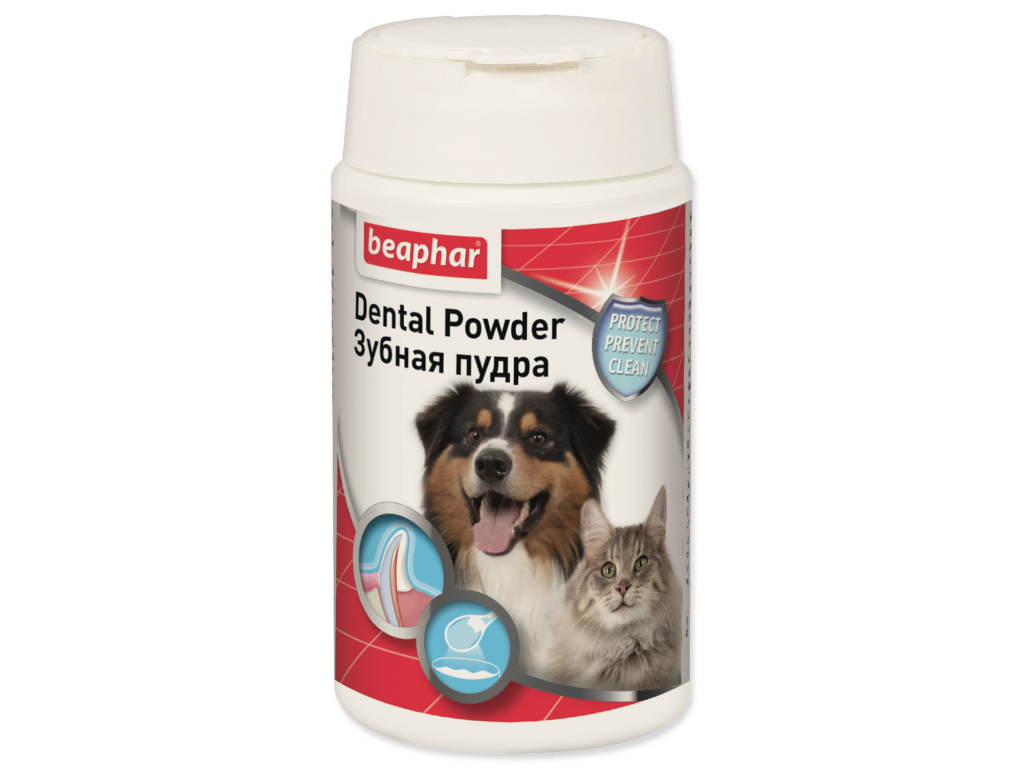 BEAPHAR Dental Powder 75 g z kategorie Chovatelské potřeby a krmiva pro psy > Hygiena a kosmetika psa > Péče o psí zuby