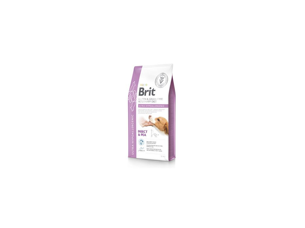 Brit VD Dog GF Ultra-Hypoallergenic 12kg z kategorie Chovatelské potřeby a krmiva pro psy > Krmiva pro psy > Veterinární diety pro psy