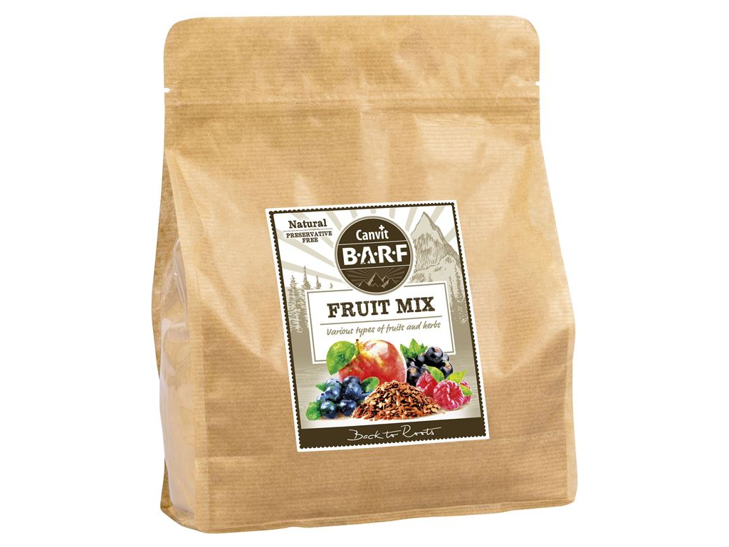 Canvit BARF Fruit Mix 800g z kategorie Chovatelské potřeby a krmiva pro psy > Krmiva pro psy > BARF pro psy