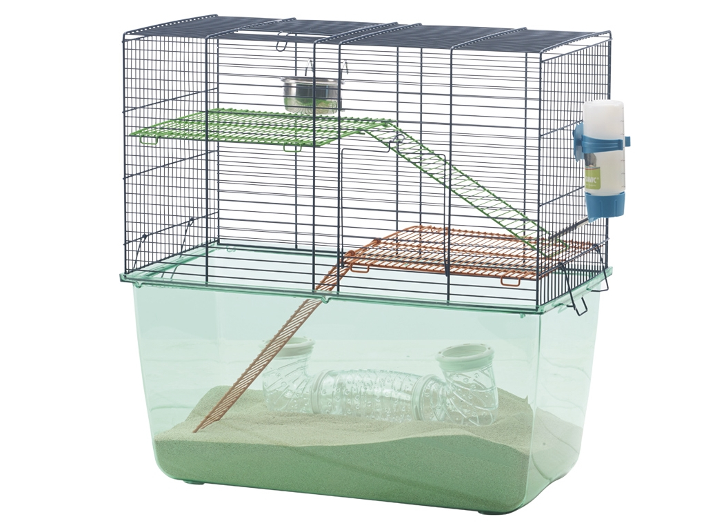 Savic klec pro křečka Habitat 52cm z kategorie Chovatelské potřeby a krmiva pro hlodavce a malá zvířata > Klece pro hlodavce