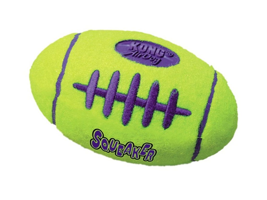 Kong AirDog Football Small tenisová hračka 8cm z kategorie Chovatelské potřeby a krmiva pro psy > Hračky pro psy > Tenisové hračky pro psy